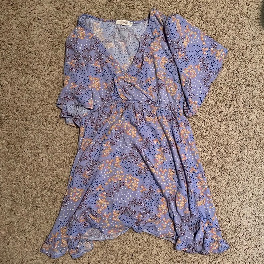 Brand new Large purple floral dress